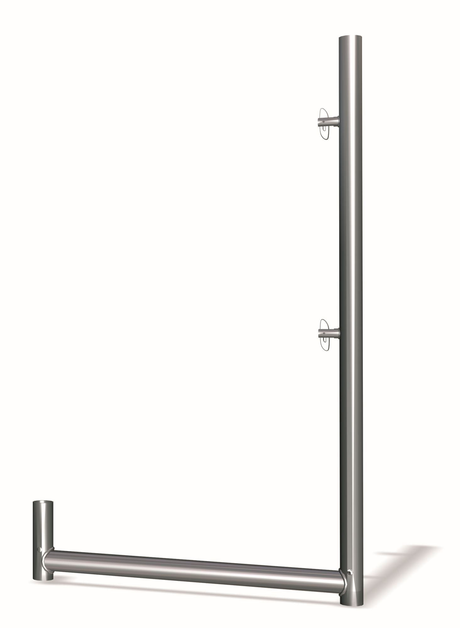 Pie Simple Intermedio EU 1000 galvanizado